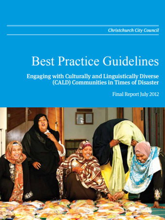 Best Practice Guidelines of Diverse Communities Disaster